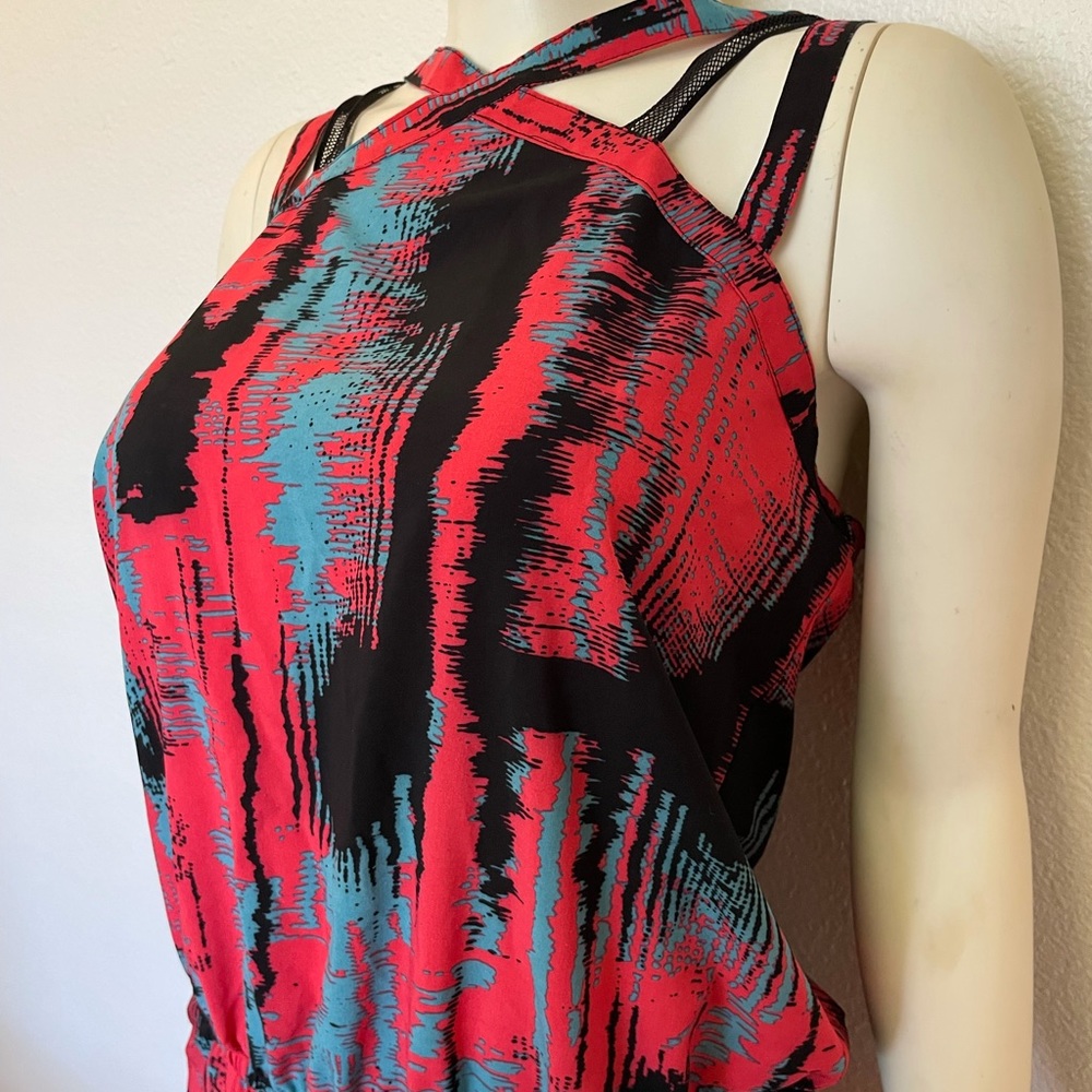 Fabletics Liza Multicolored Romper Size Small - image 5